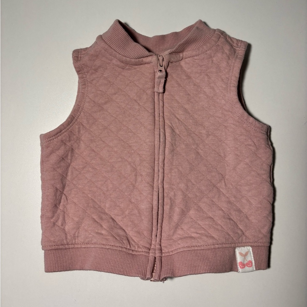 Carter's Soft Pink Quilted Vest